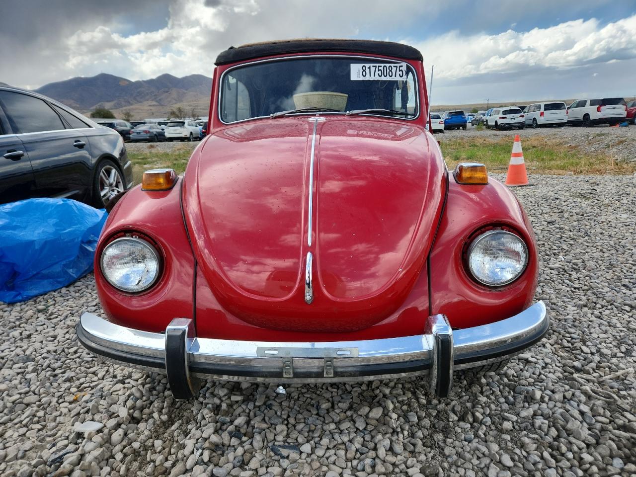 1971 Volkswagen Beetle Red vin: 1512202308