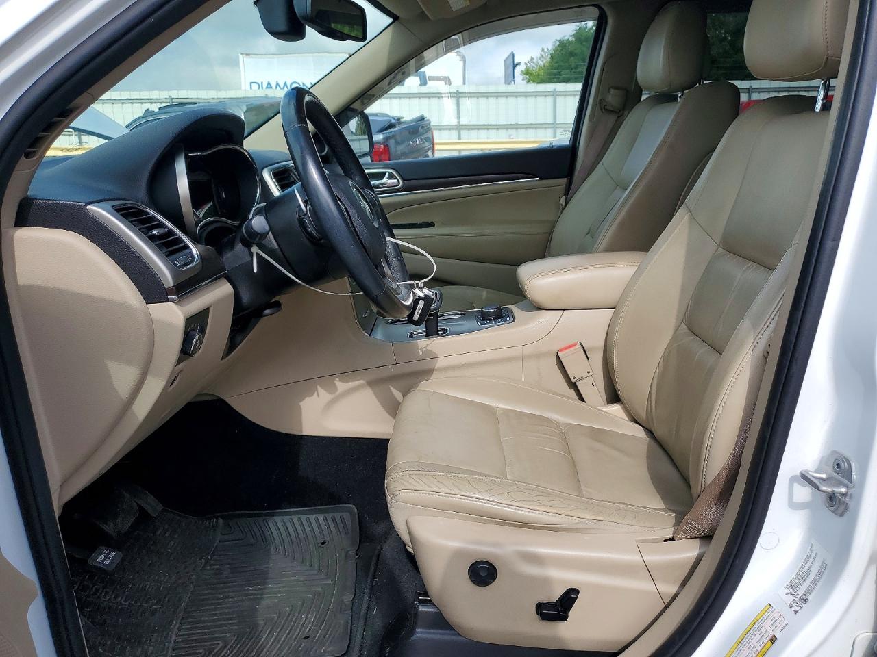 2014 Jeep Grand Cherokee Limited White vin: 1C4RJFBG2EC293763