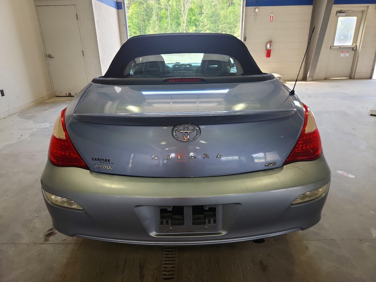 2008 Toyota Camry Solara Se V6 Blue vin: 4T1FA38P58U150034