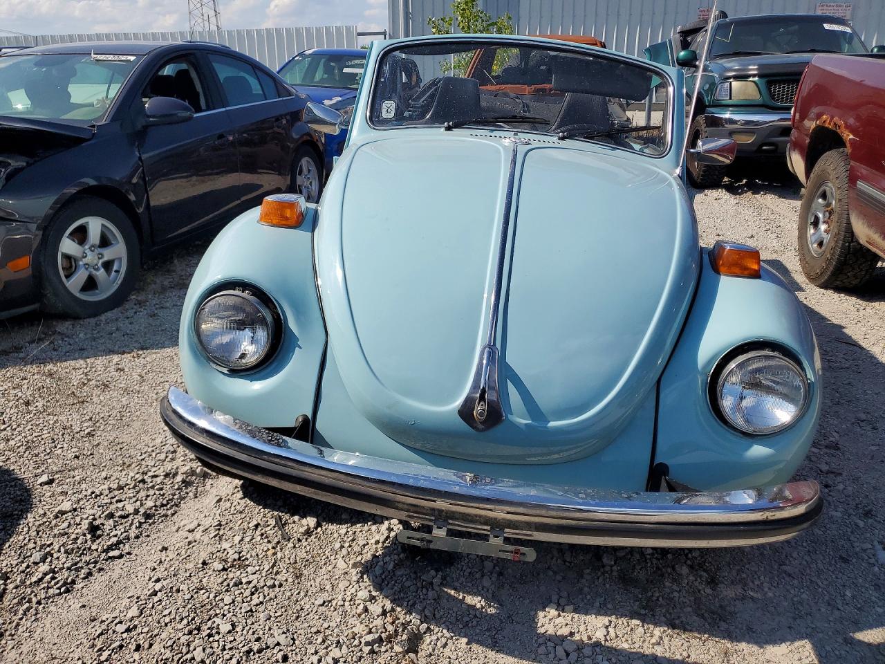 1971 Volkswagen Beetle Blue vin: 1512861792