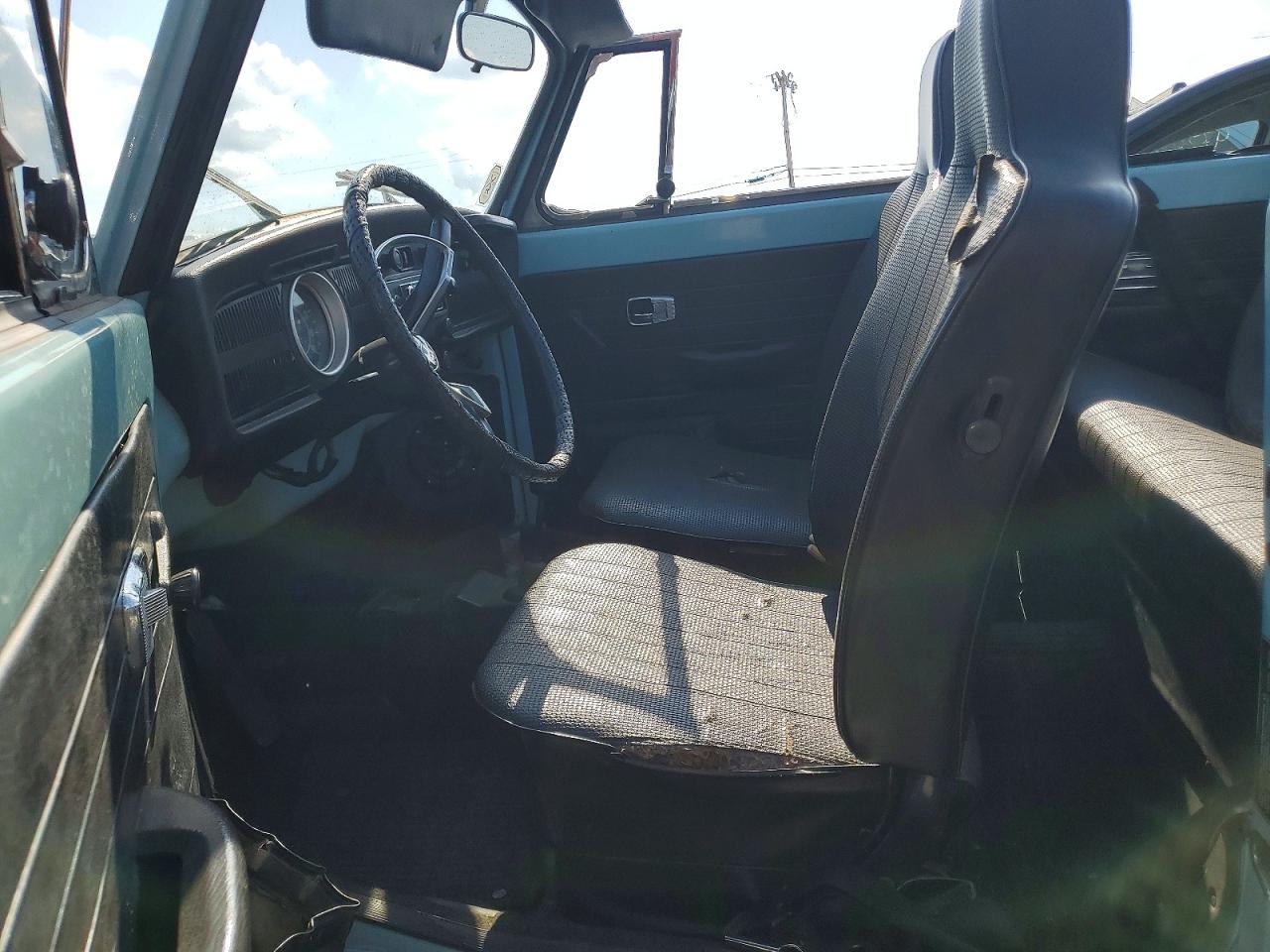 1971 Volkswagen Beetle Blue vin: 1512861792