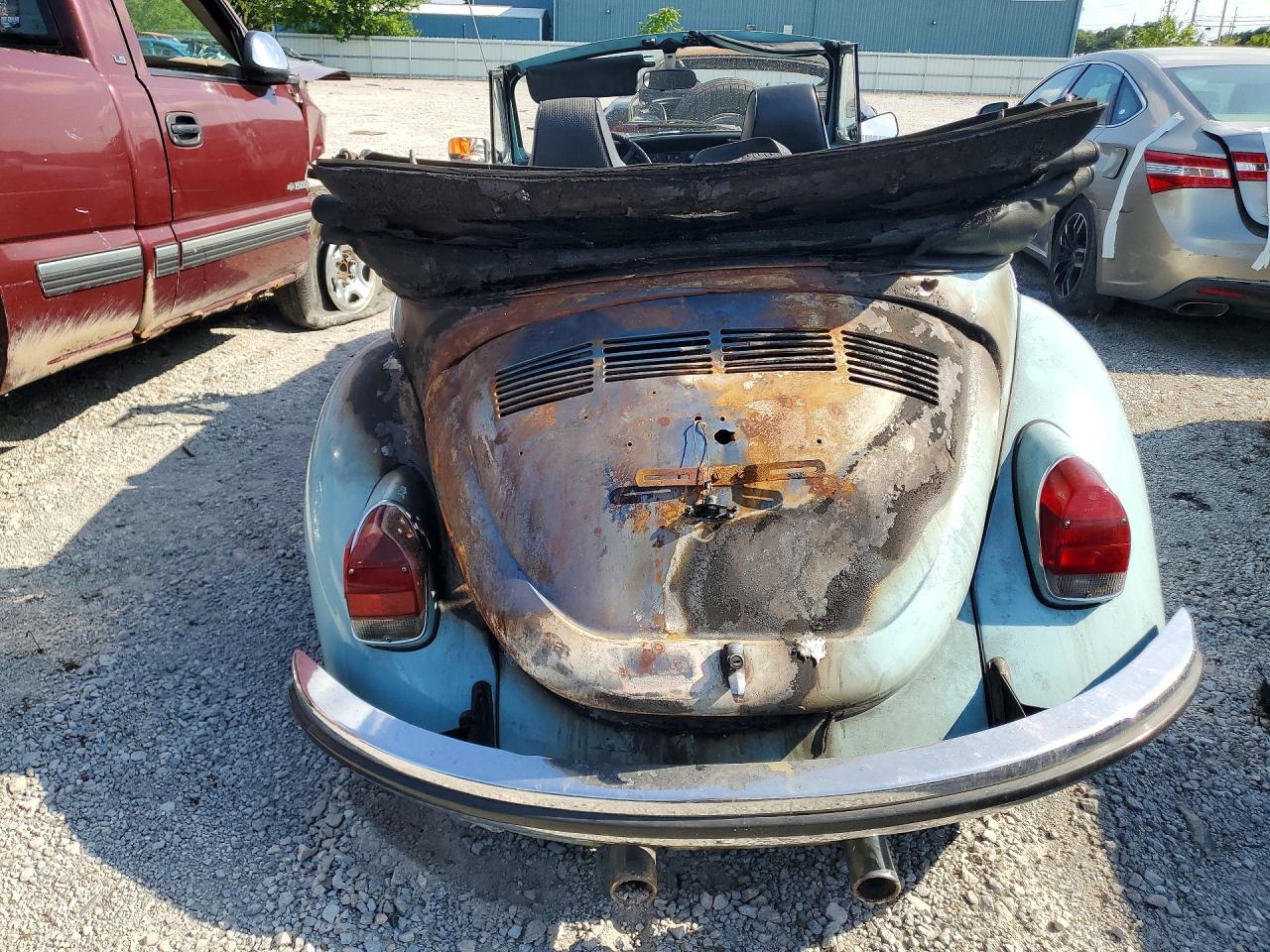 1971 Volkswagen Beetle Blue vin: 1512861792
