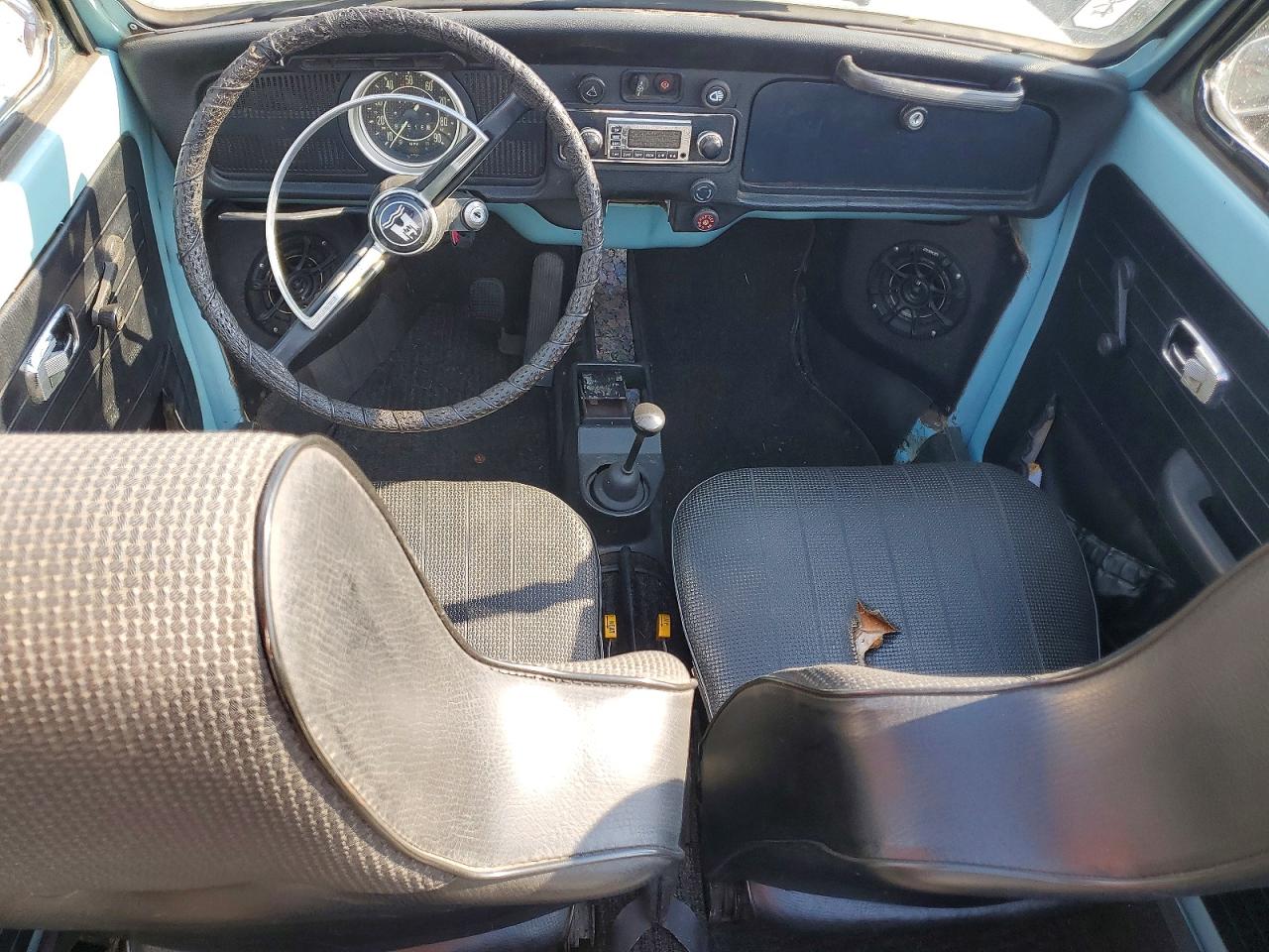 1971 Volkswagen Beetle Blue vin: 1512861792