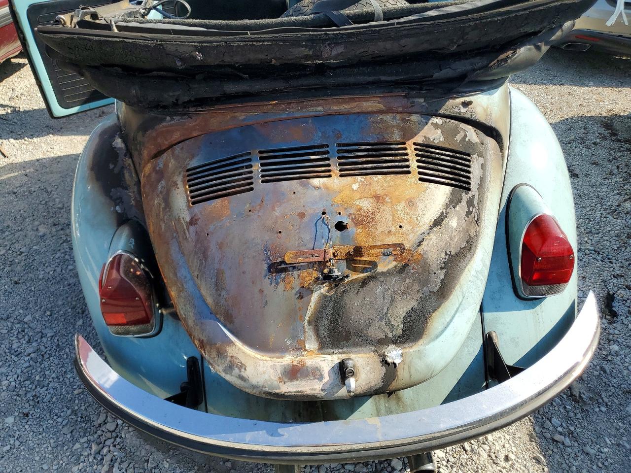1971 Volkswagen Beetle Blue vin: 1512861792