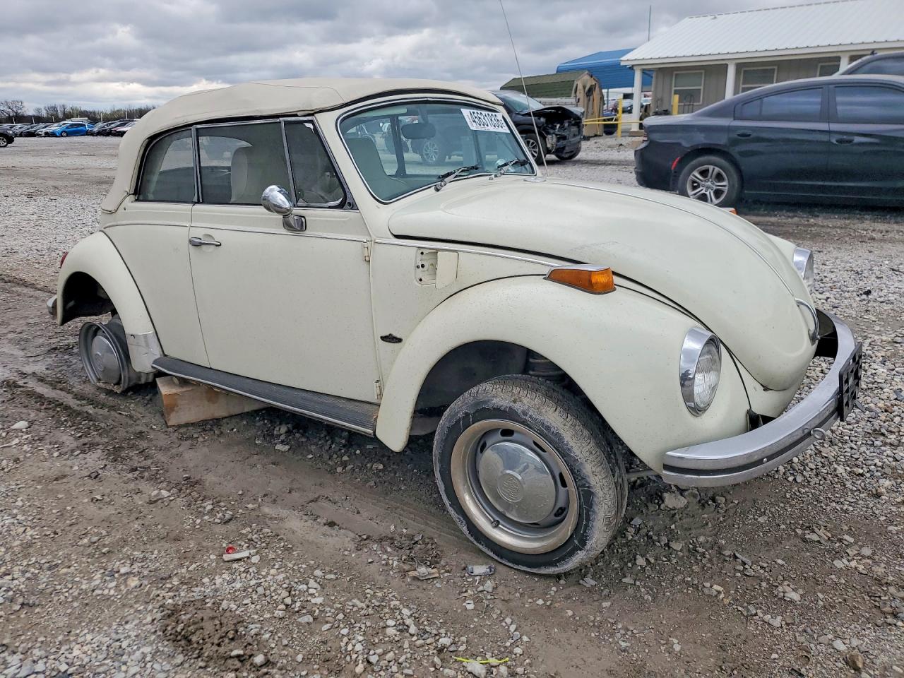 1971 Volkswagen Beetle White vin: 1513041108