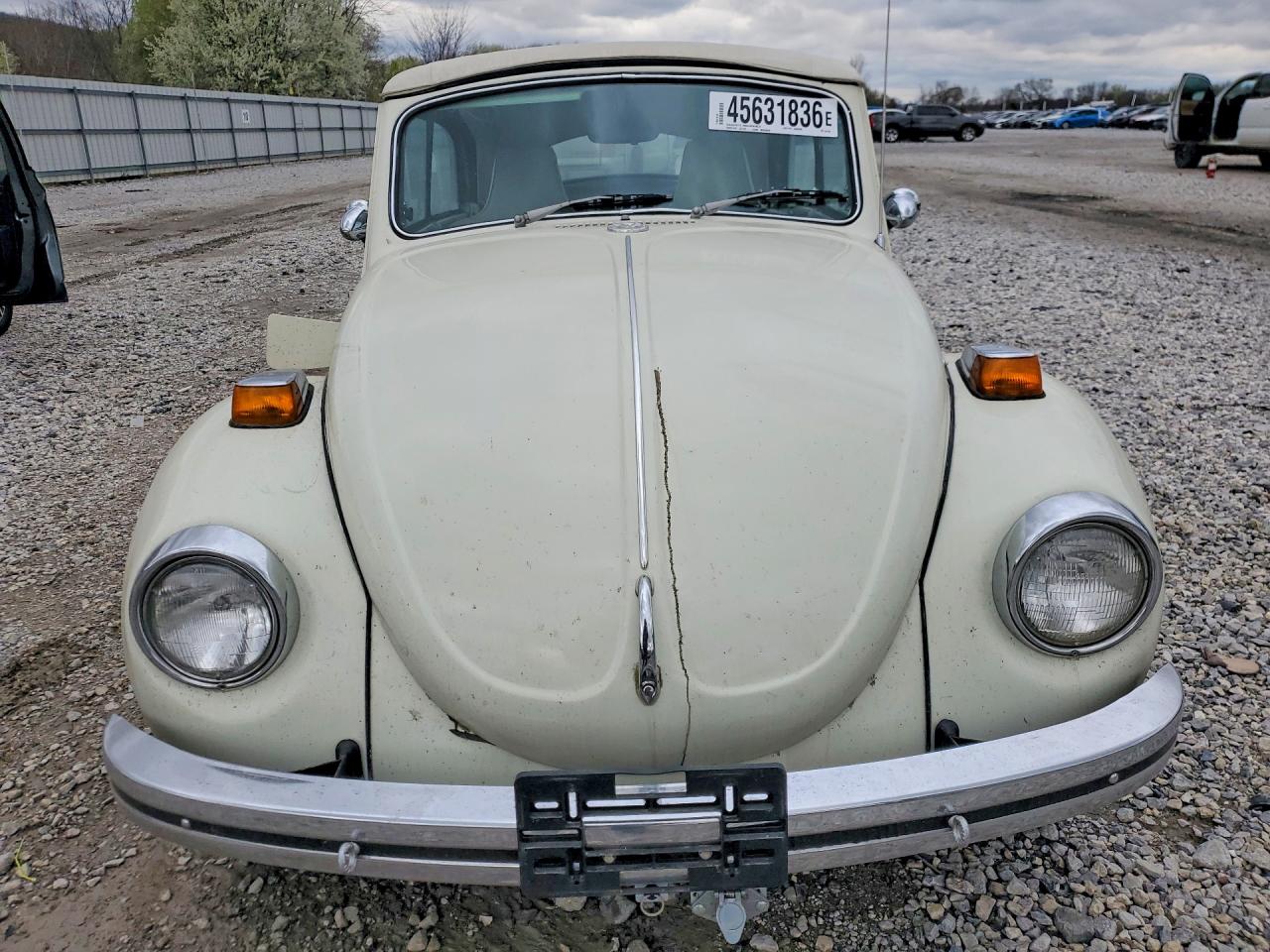1971 Volkswagen Beetle White vin: 1513041108