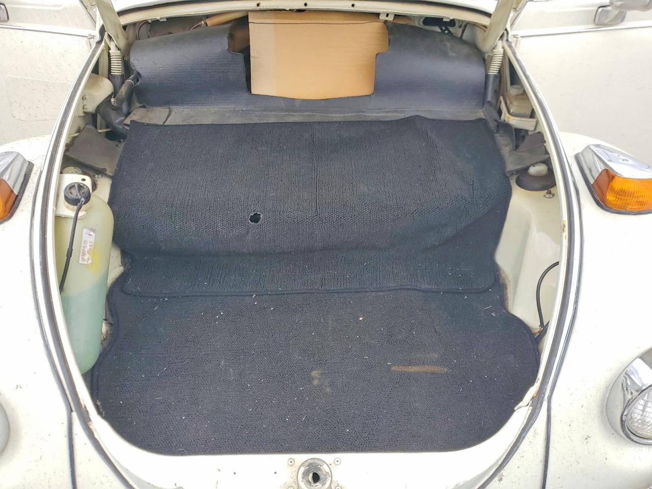 1971 Volkswagen Beetle White vin: 1513041108