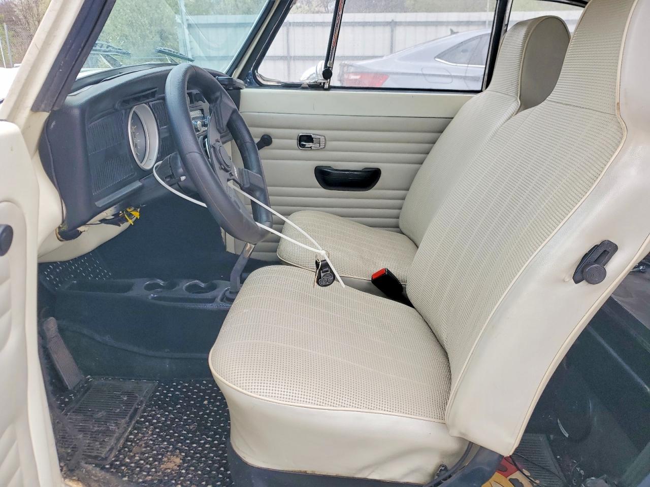 1971 Volkswagen Beetle White vin: 1513041108
