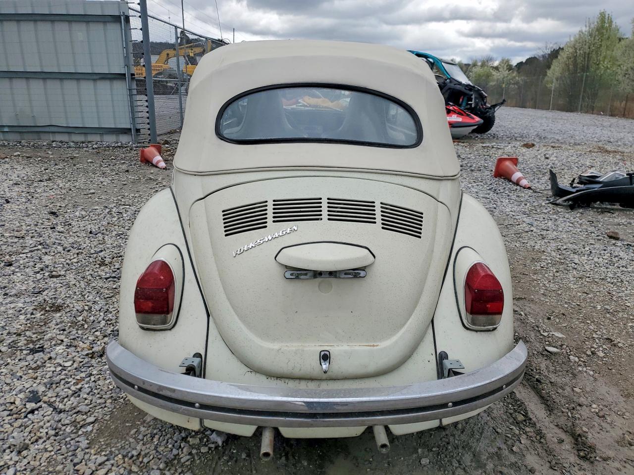 1971 Volkswagen Beetle White vin: 1513041108