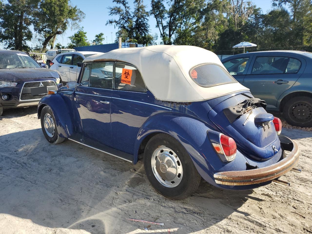 1971 Volkswagen Beetle Blue vin: 1513041312