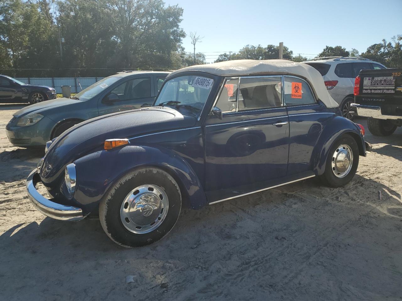 1971 Volkswagen Beetle Blue vin: 1513041312