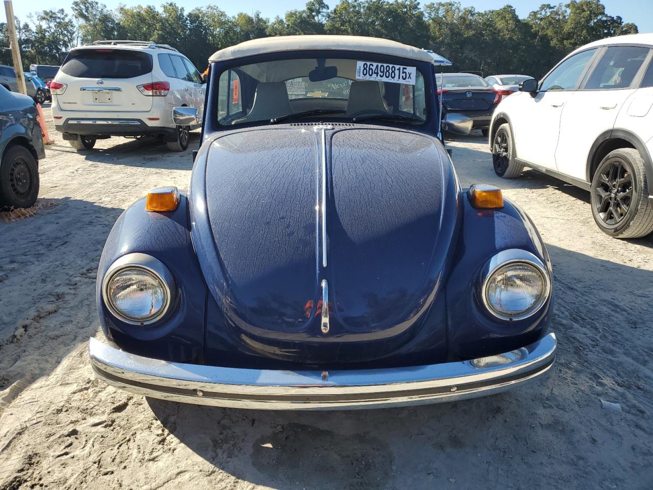 1971 Volkswagen Beetle Blue vin: 1513041312