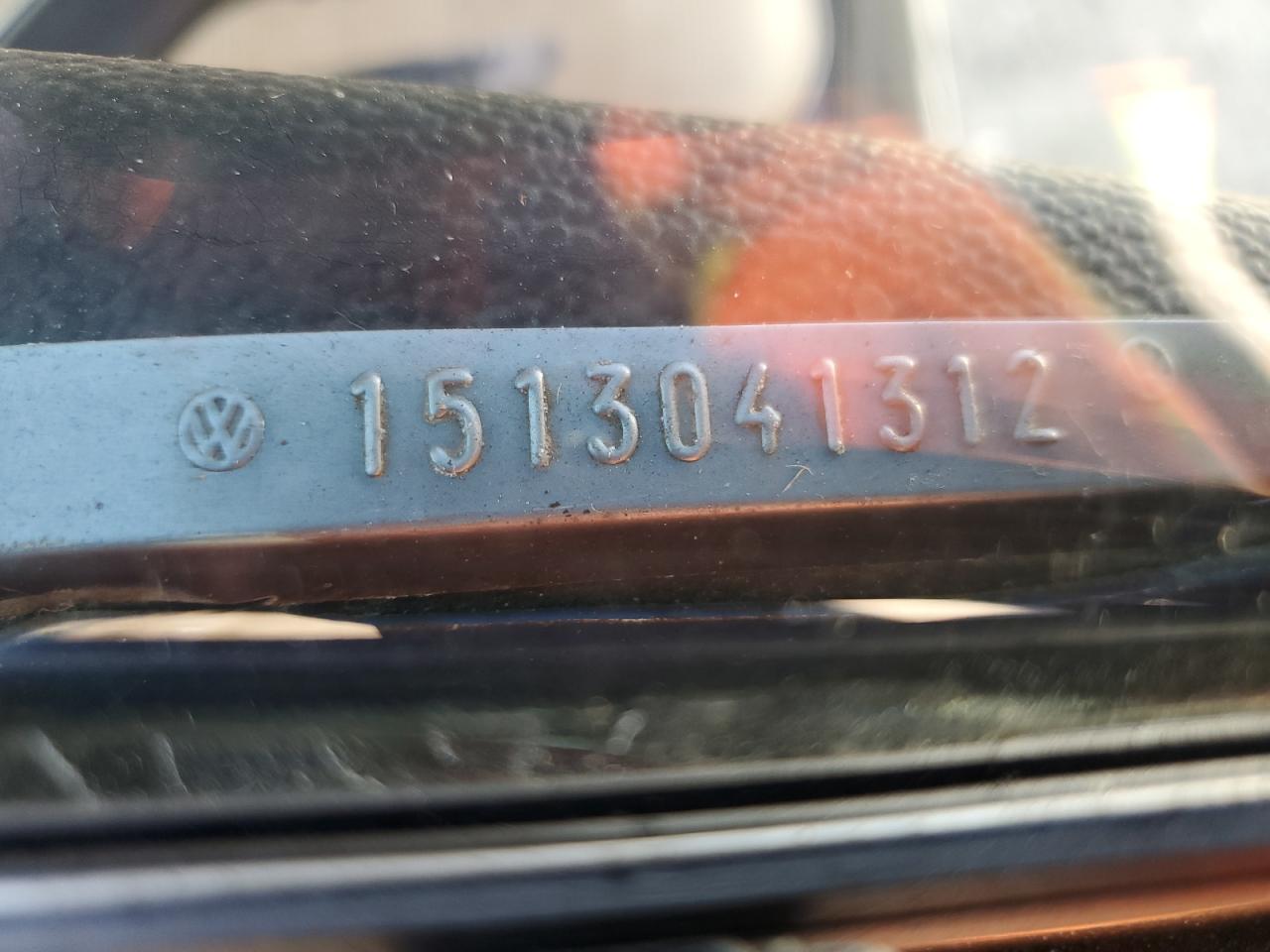 1971 Volkswagen Beetle Blue vin: 1513041312