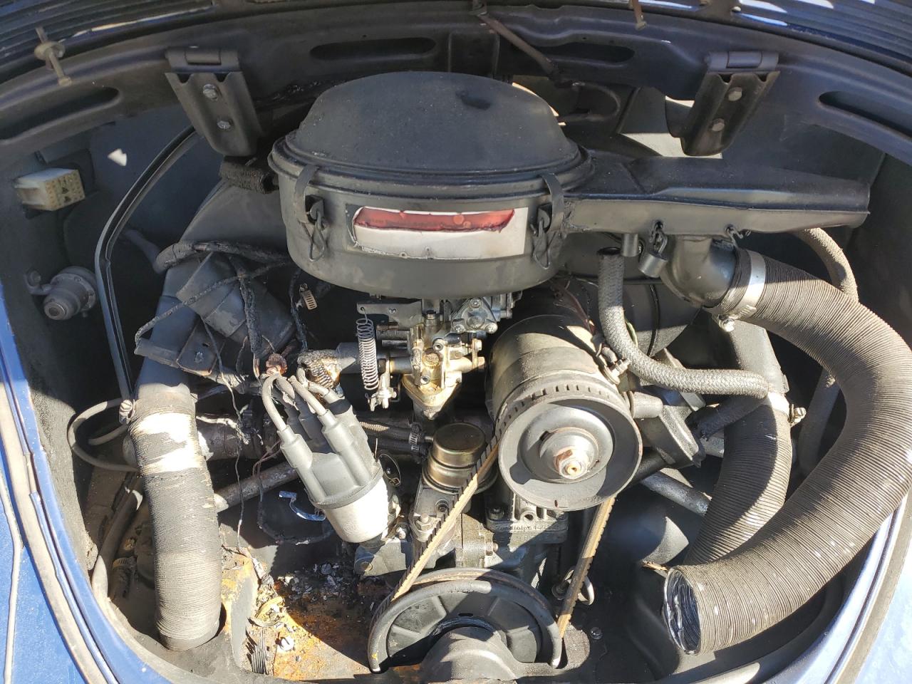 1971 Volkswagen Beetle Blue vin: 1513041312
