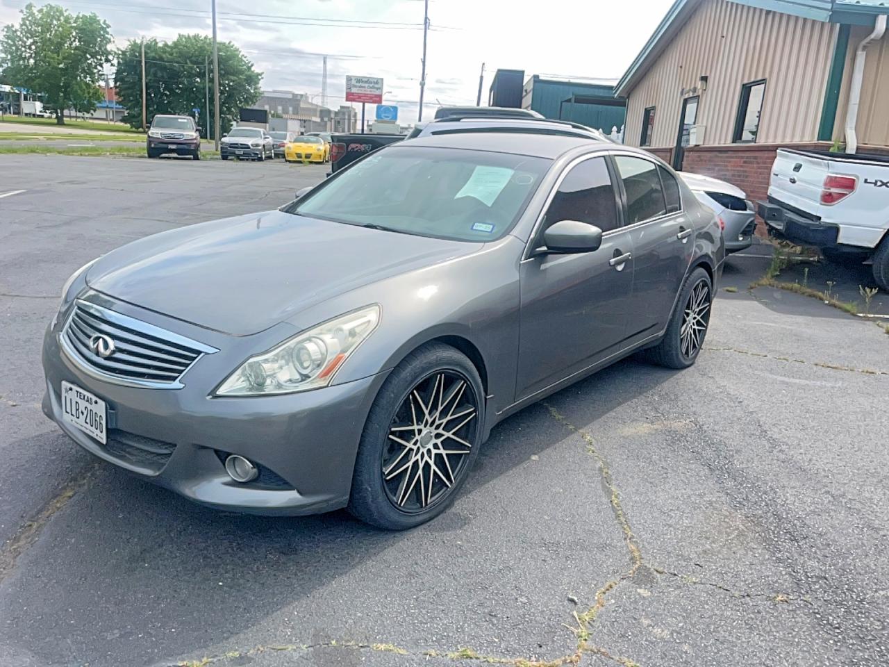 2011 Infiniti G25 Sedan X Gray vin: JN1DV6AR8BM650020