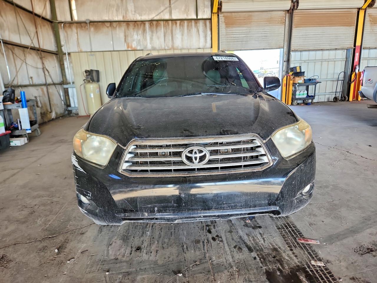 2008 Toyota Highlander Sport Black vin: JTEES43A182091786