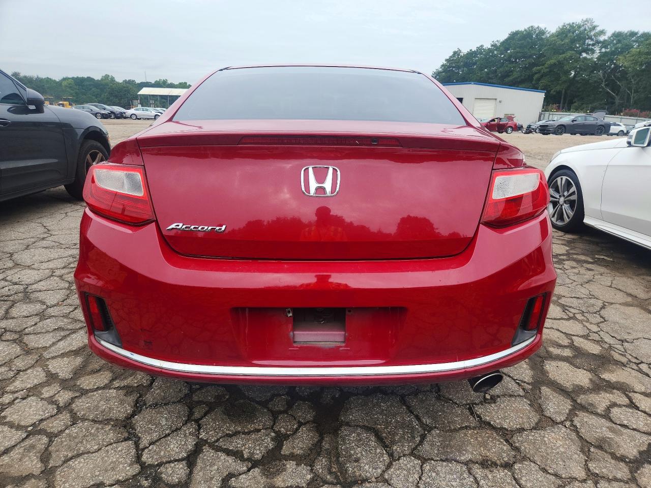 2013 Honda Accord Ex Red vin: 1HGCT1B75DA012554
