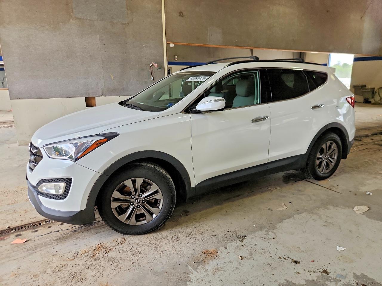 2013 Hyundai Santa Fe Sport 2.4l White vin: 5XYZU3LB9DG092316