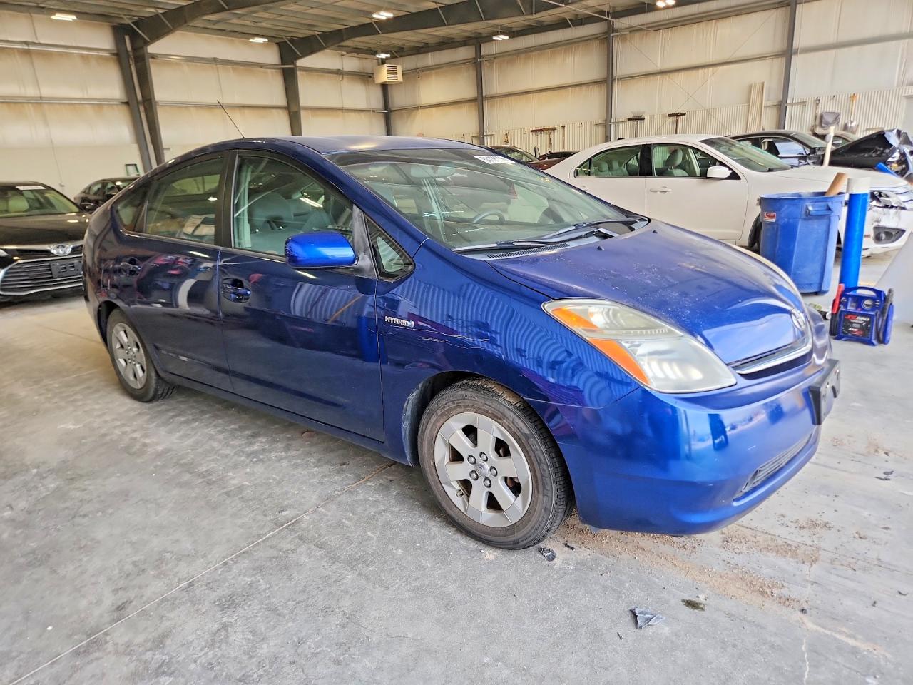 2008 Toyota Prius Base Blue vin: JTDKB20UX87707515