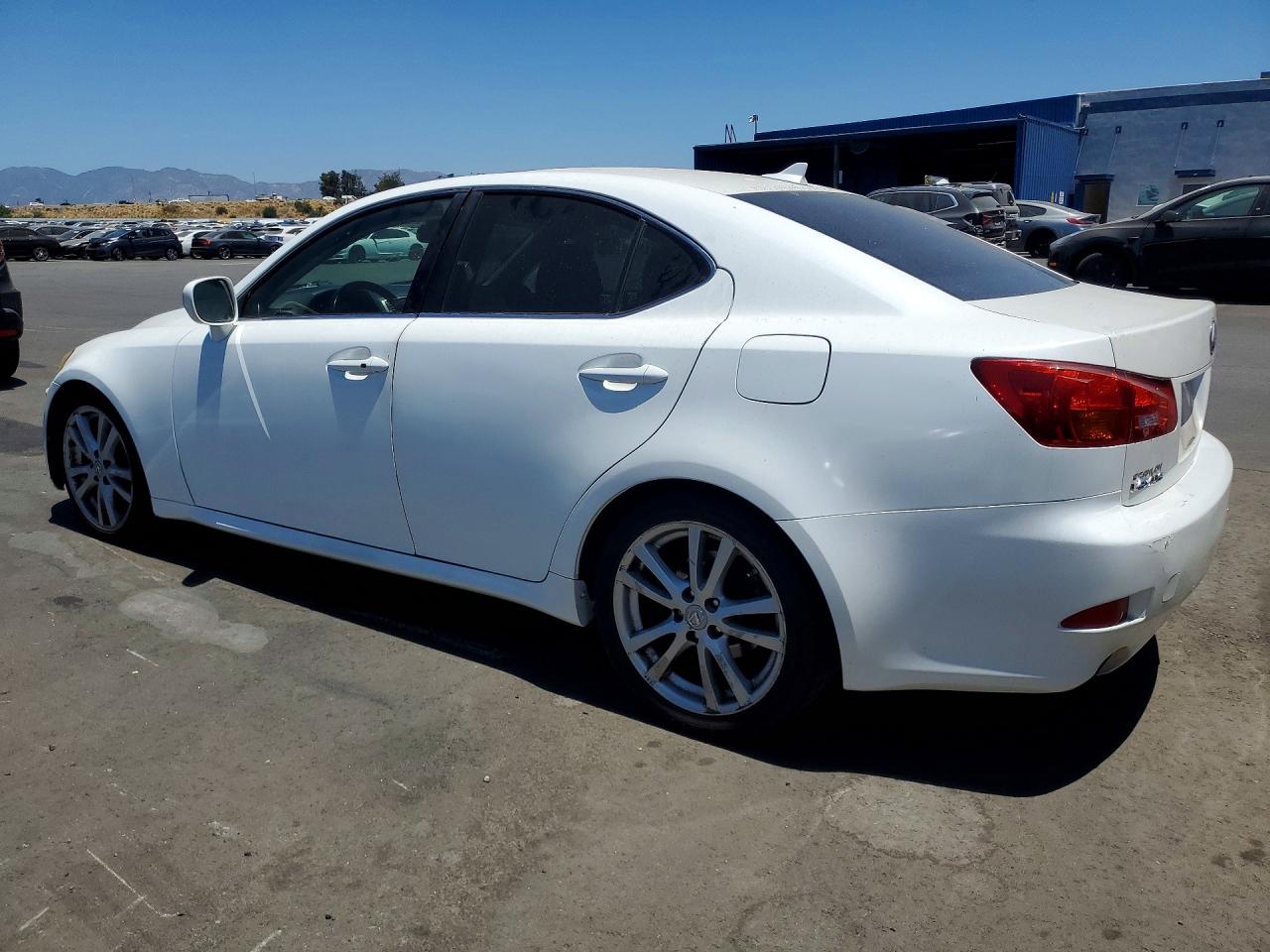 2007 Lexus Is 250 White vin: JTHBK262472032387