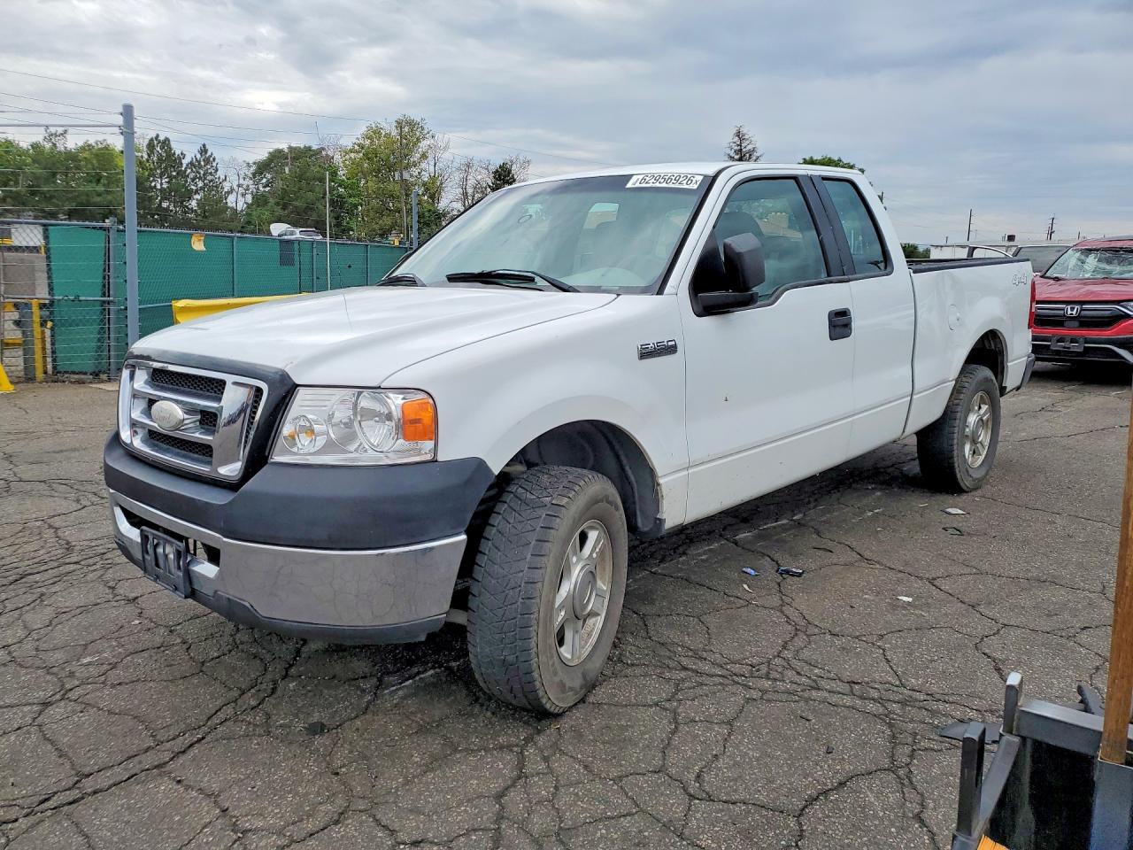 2006 Ford F150 White vin: 1FTPX14V26KD69669