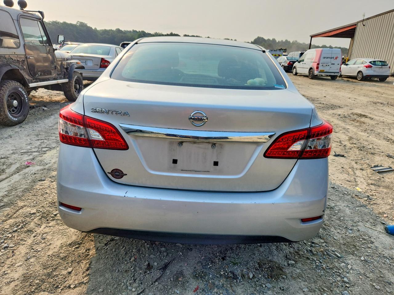 2015 Nissan Sentra S Gray vin: 3N1AB7AP9FY365720