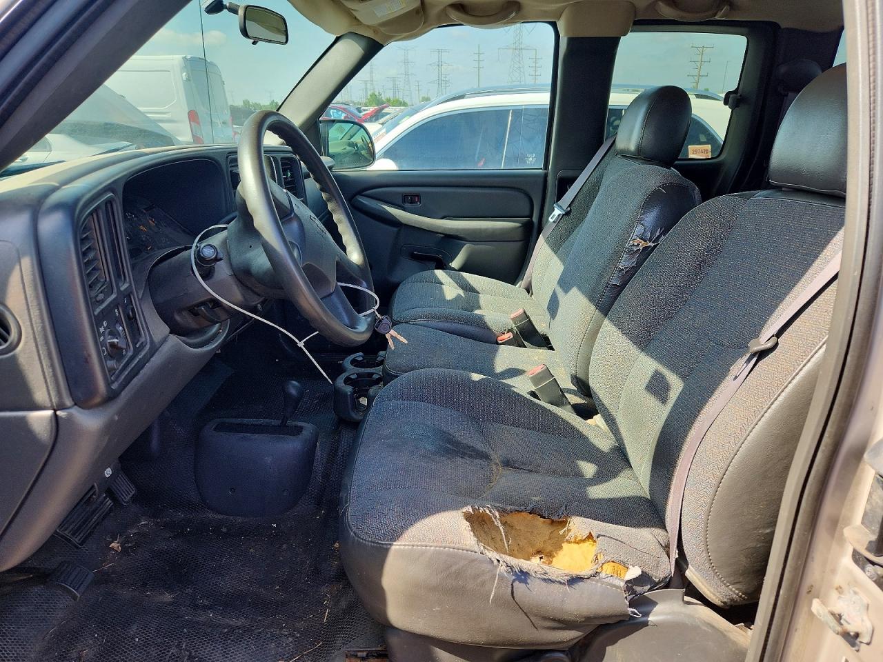 2005 Chevrolet Silverado K2500 Heavy Duty Бежевый vin: 1GCHK29U65E206397