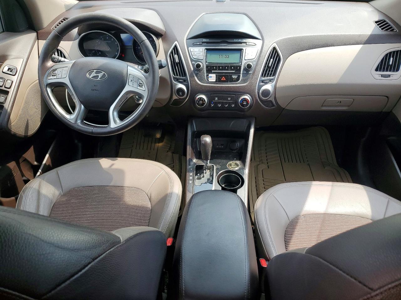 2011 Hyundai Tucson Gls Brown vin: KM8JU3ACXBU289706