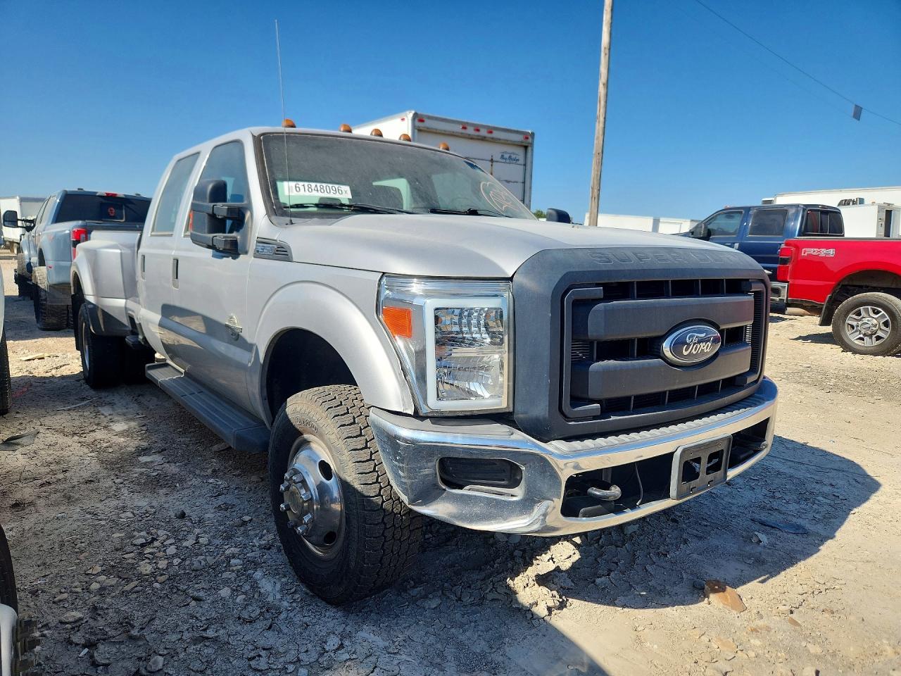 2013 Ford F350 Super Duty Silver vin: 1FT8W3DT3DEA09422