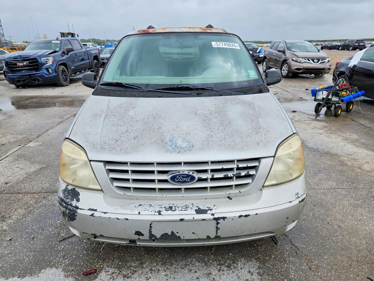 2006 Ford Freestar Se Silver vin: 2FMZA51606BA43101