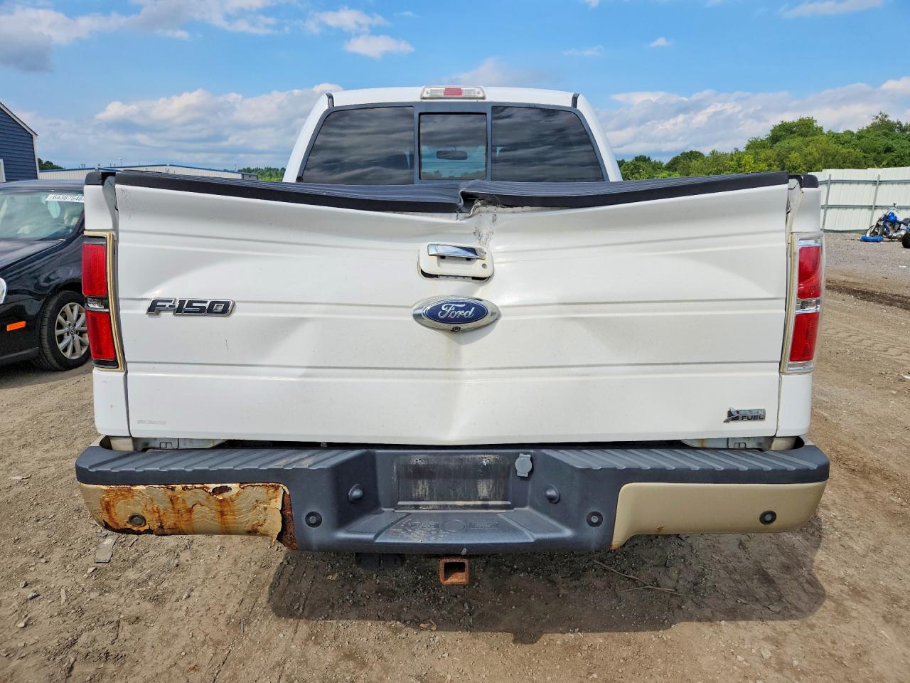 2010 Ford F150 Supercrew White vin: 1FTFW1EV3AFC87397