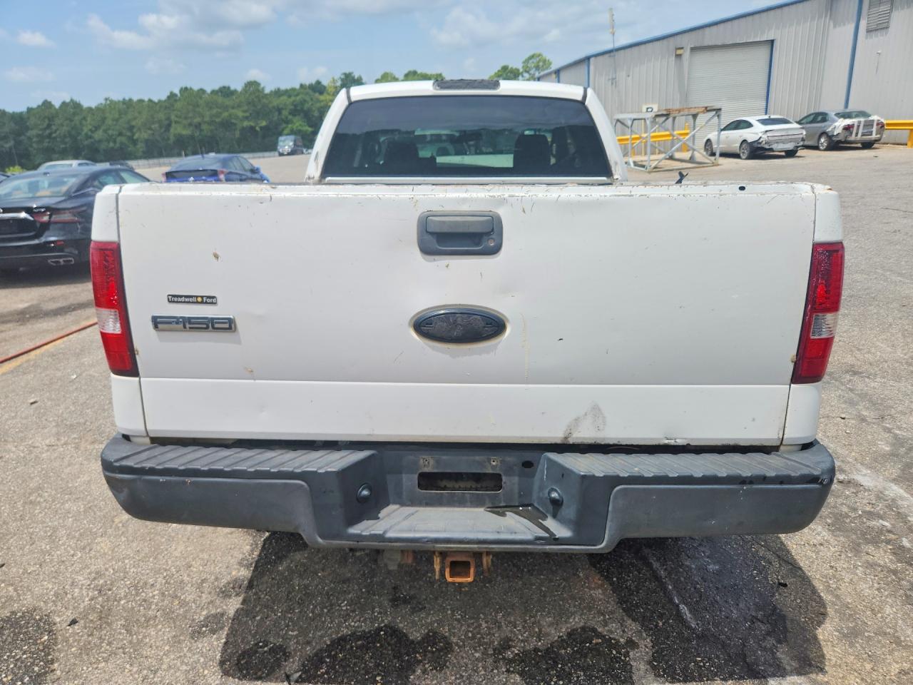 2006 Ford F150 White vin: 1FTPX12V86NB56761