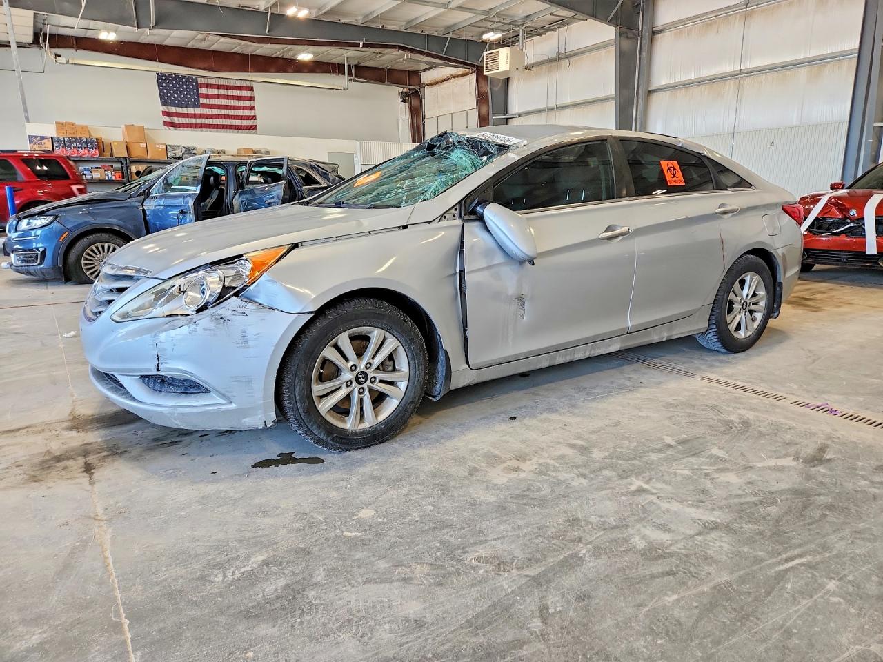 2012 Hyundai Sonata Gls Silver vin: 5NPEB4AC5CH425964