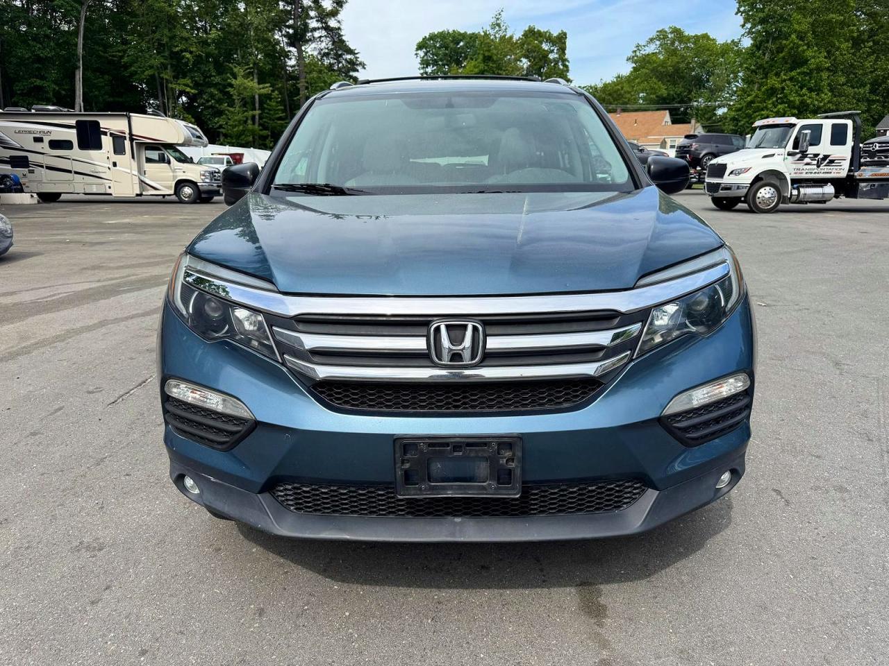 2016 Honda Pilot Exl Синий vin: 5FNYF6H50GB024007