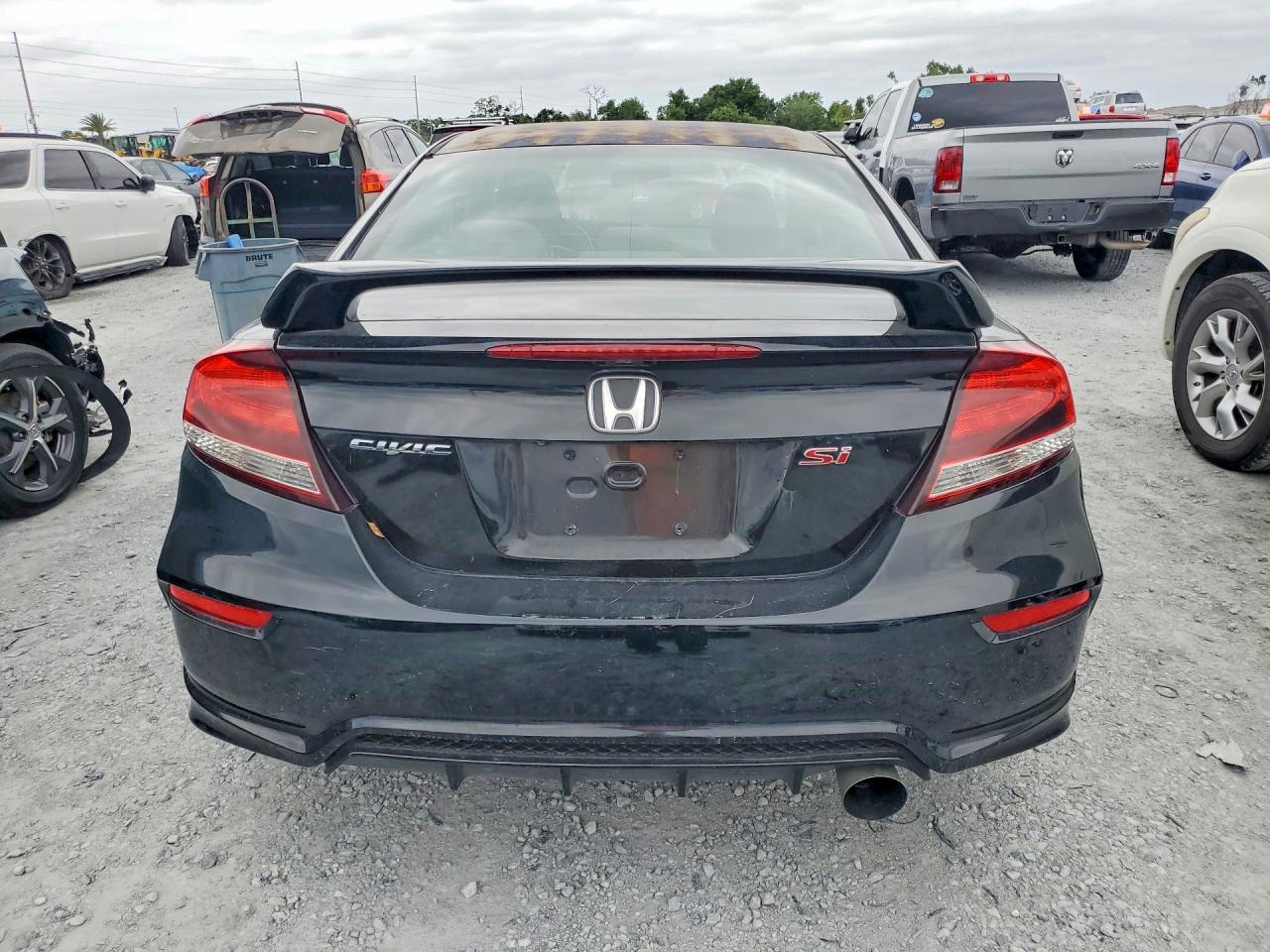 2015 Honda Civic Si Black vin: 2HGFG4A54FH703498