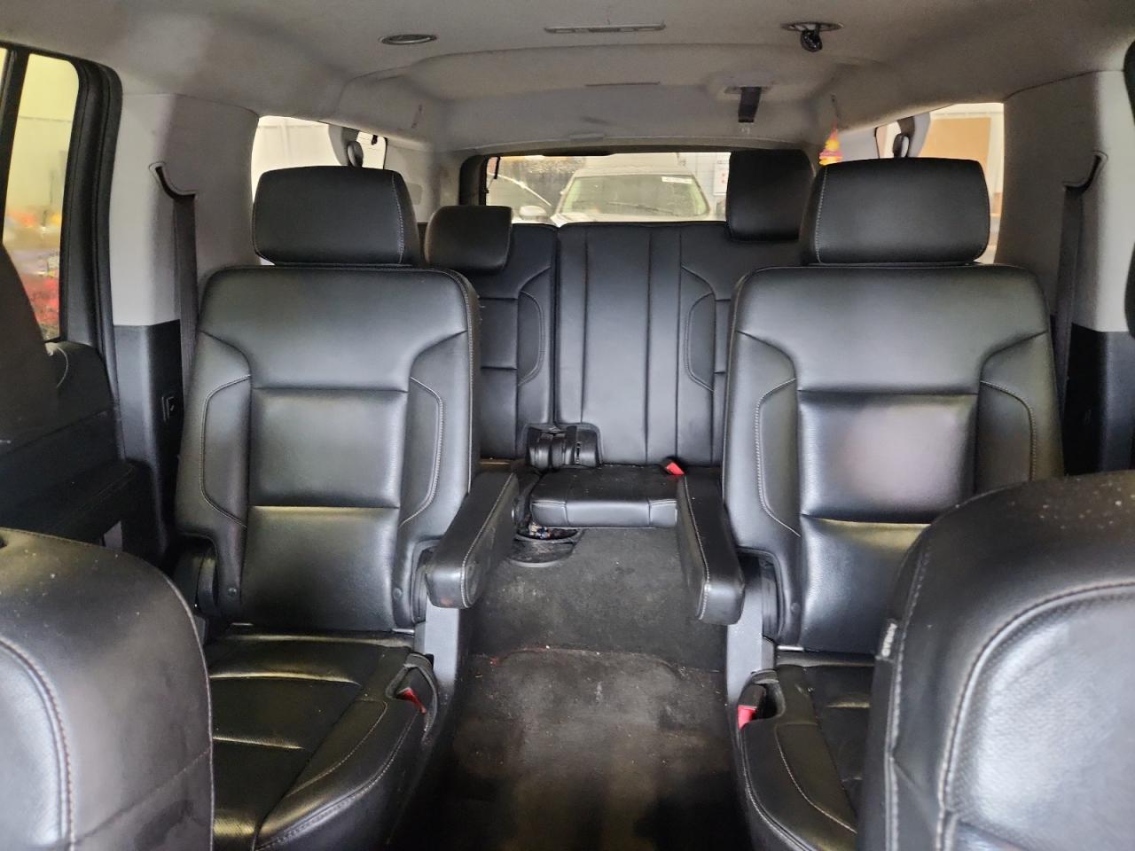2015 Chevrolet Suburban K1500 Ltz Black vin: 1GNSKKKC6FR688605