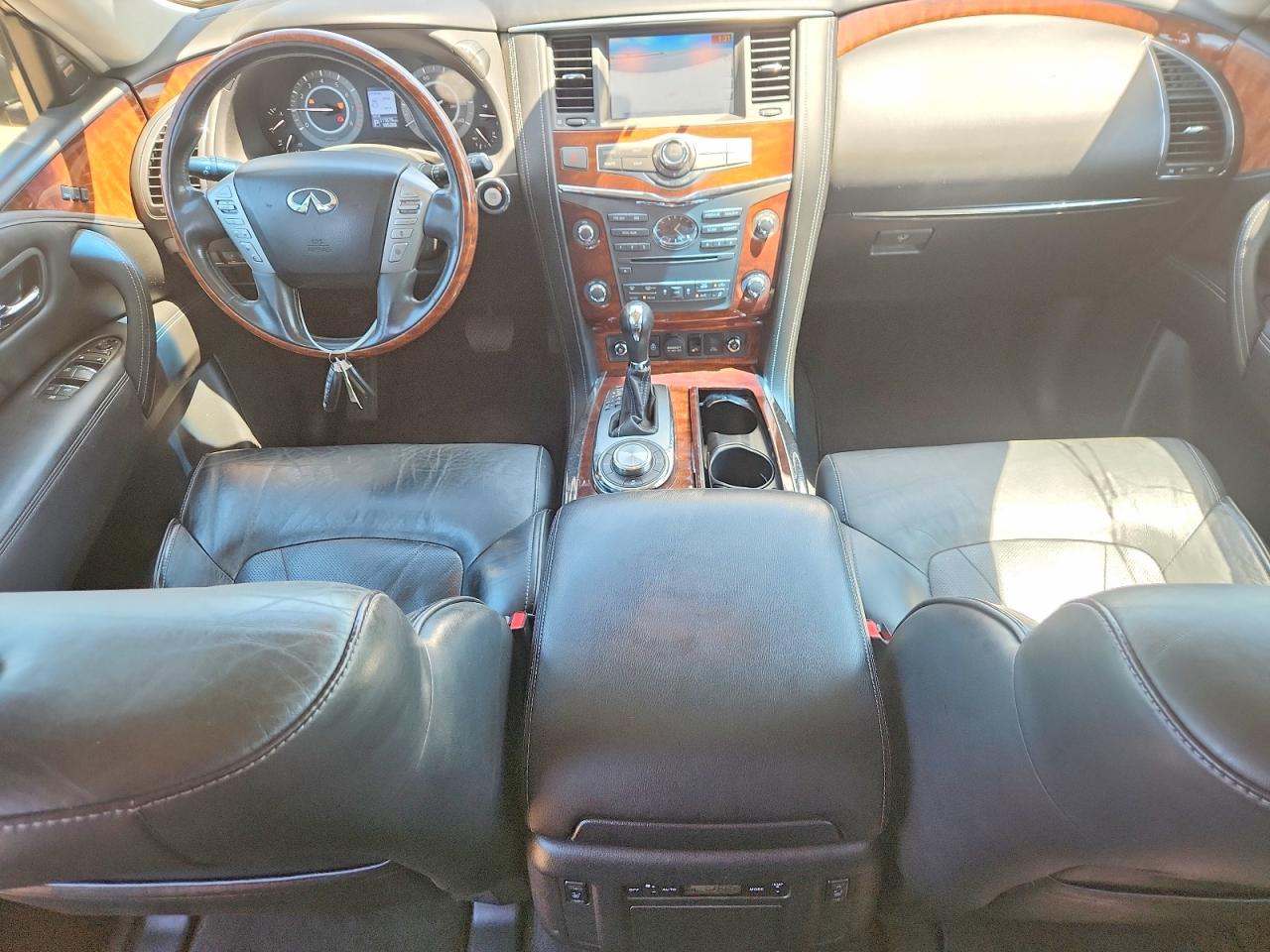 2015 Infiniti Qx80 Base Black vin: JN8AZ2NC4F9370157