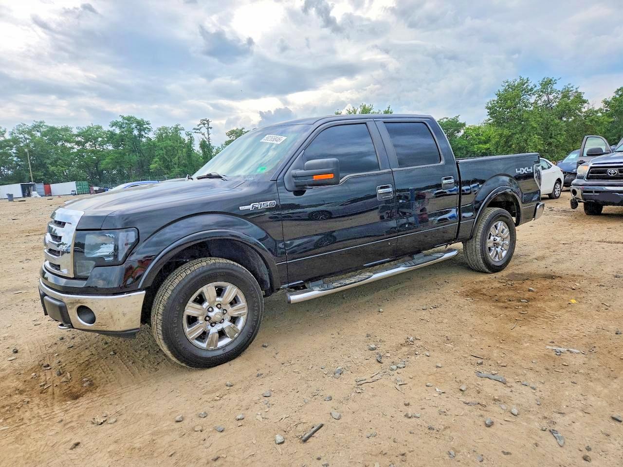 2009 Ford F150 Supercrew Black vin: 1FTPW14V19FA71162