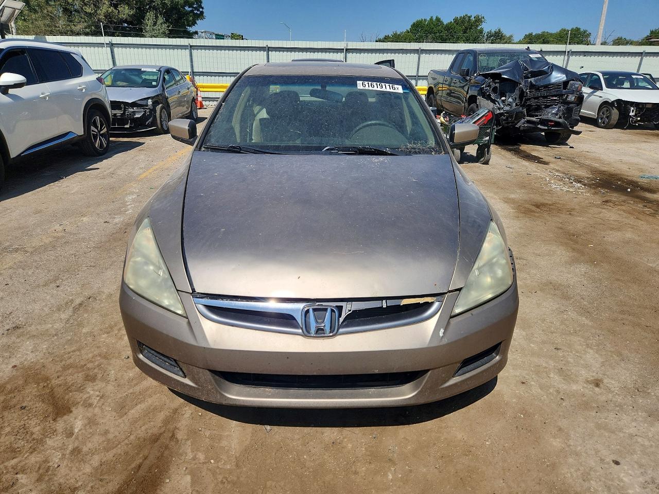 2007 Honda Accord Ex Gold vin: 1HGCM66507A031648