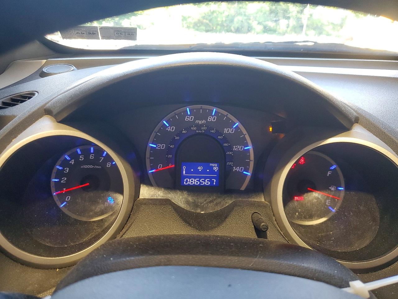 2009 Honda Fit Sport Silver vin: JHMGE88479S054269