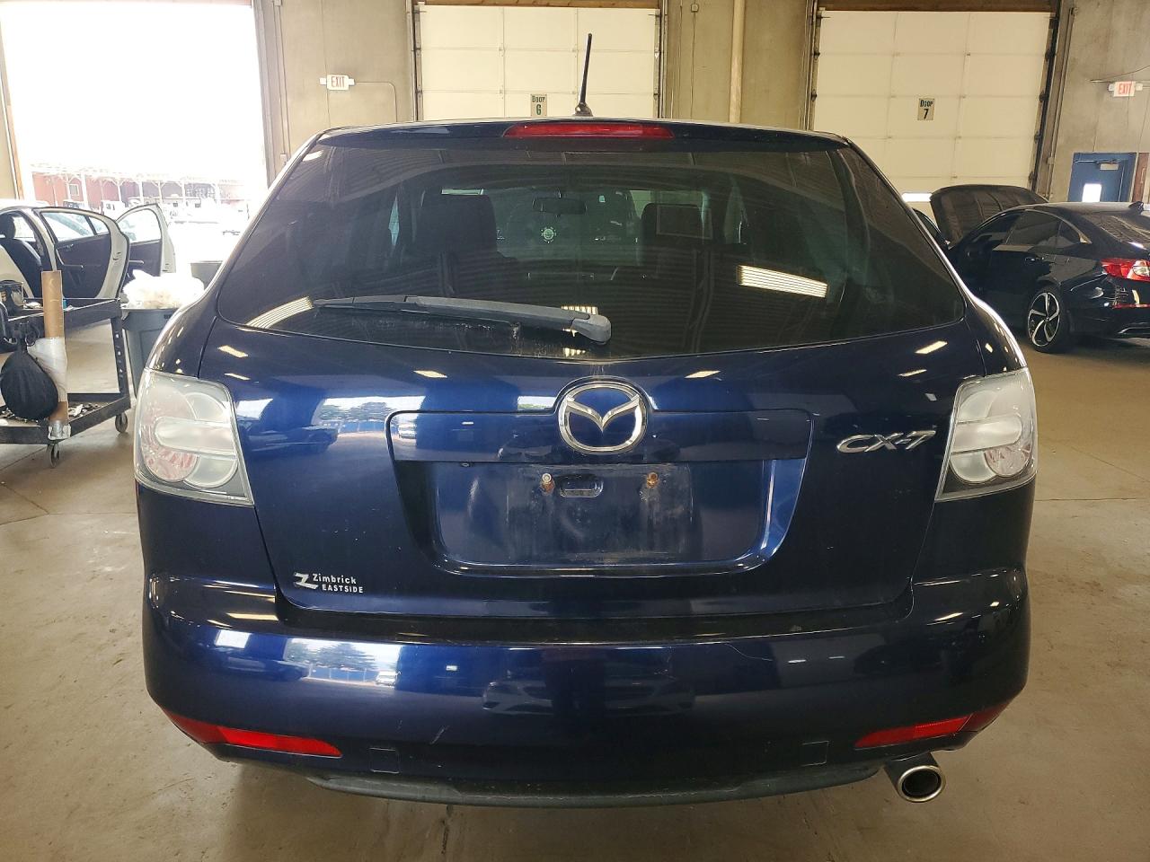 2010 Mazda Cx-7 Blue vin: JM3ER2W54A0333157