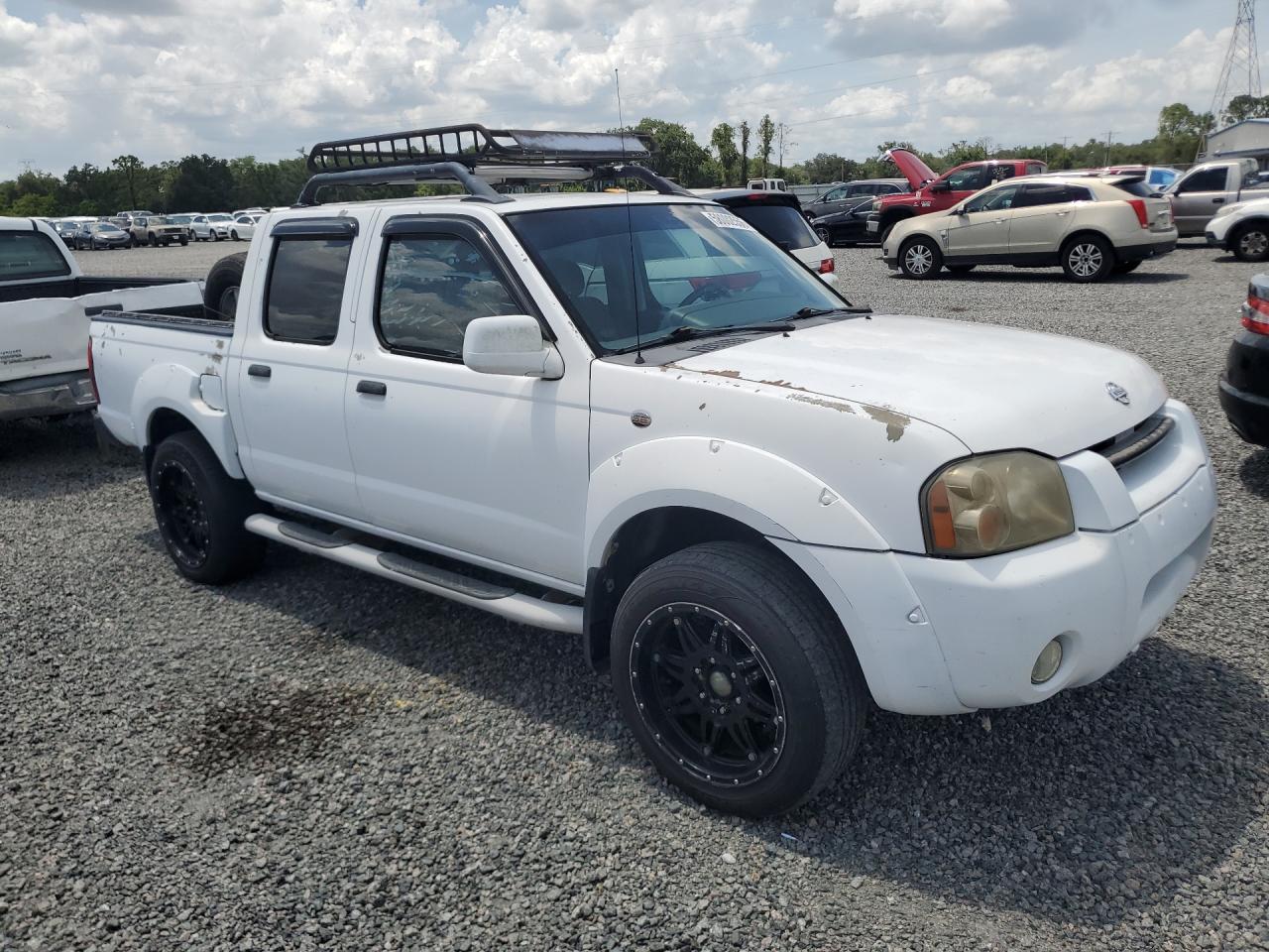 2001 Nissan Frontier Xe Белый vin: 1N6ED27T21C314185