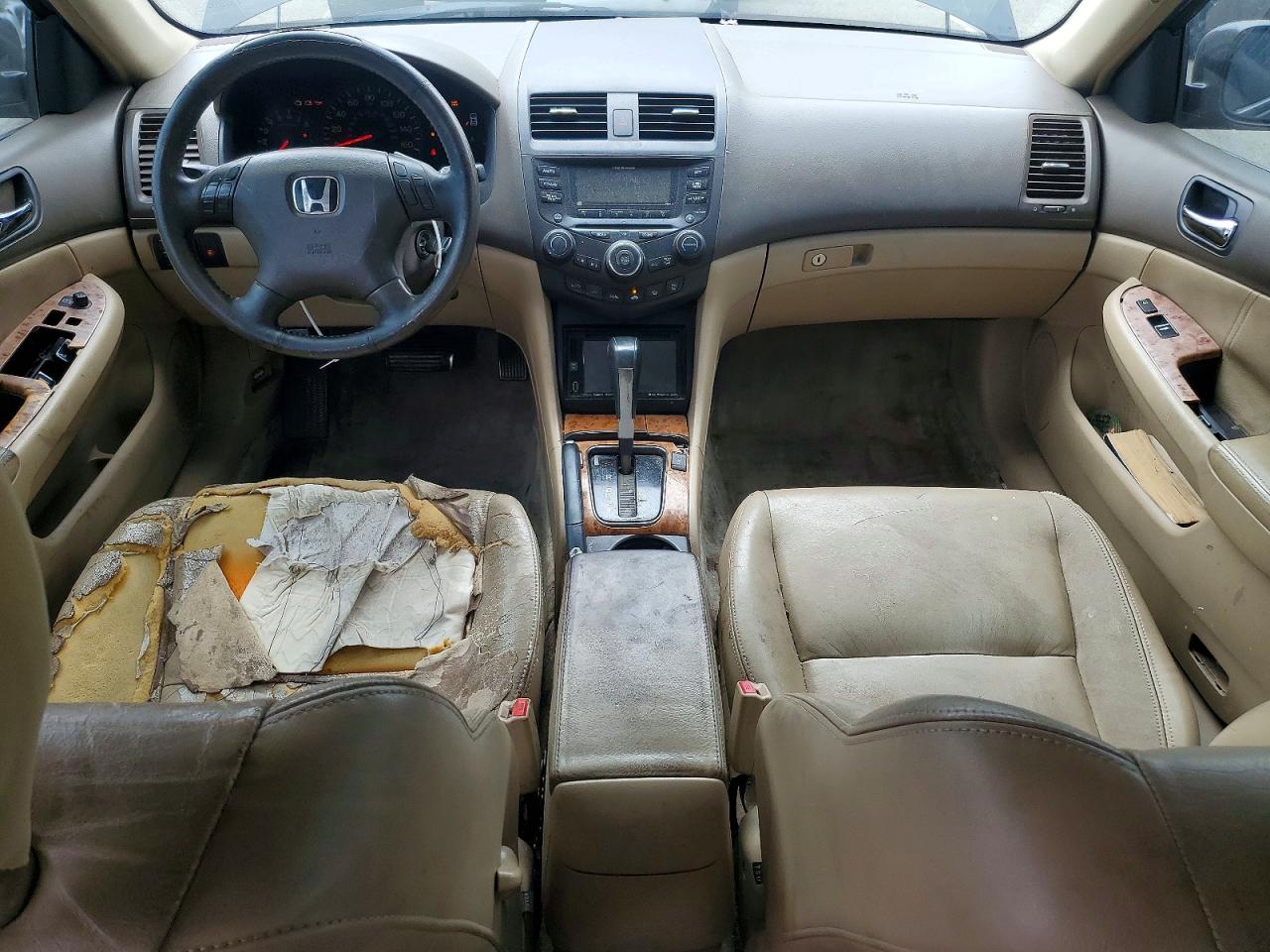 2003 Honda Accord Ex Black vin: 1HGCM66523A086029