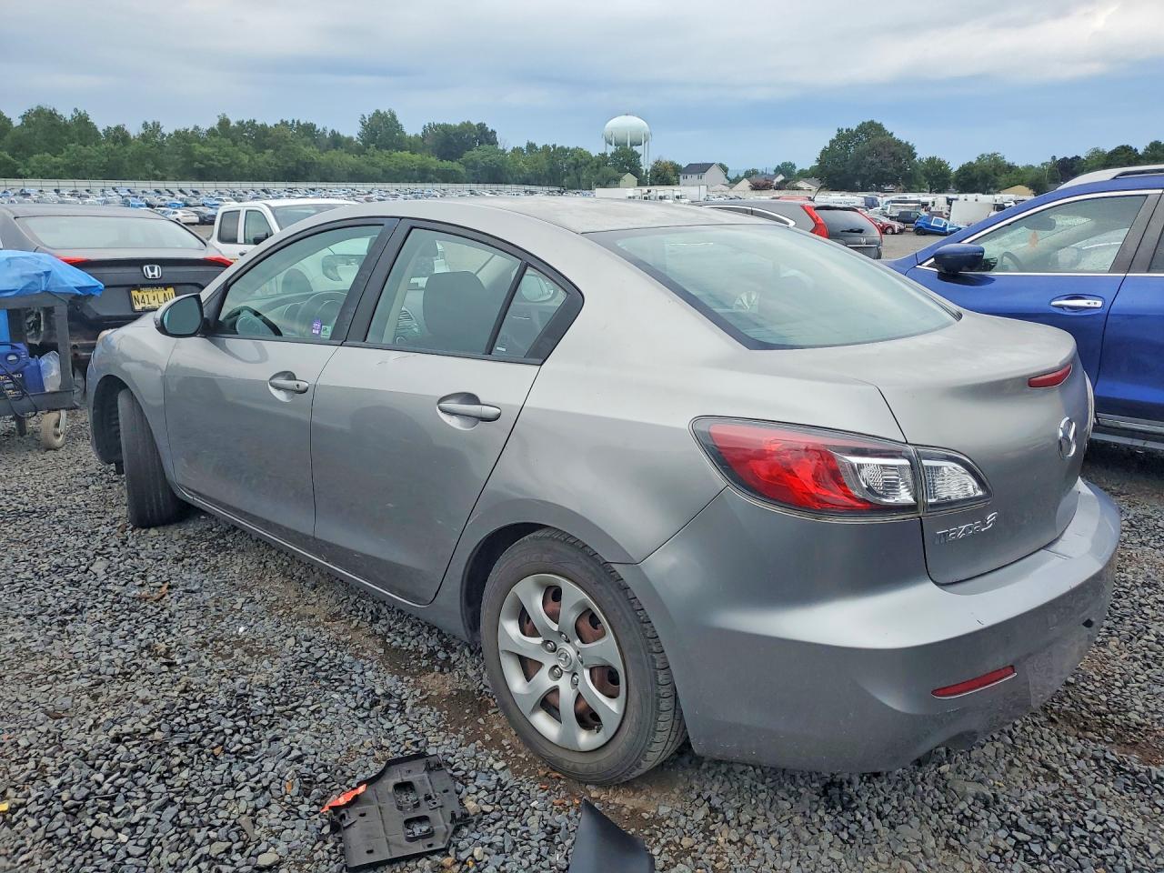 2012 Mazda 3 I Gray vin: JM1BL1UG8C1506770
