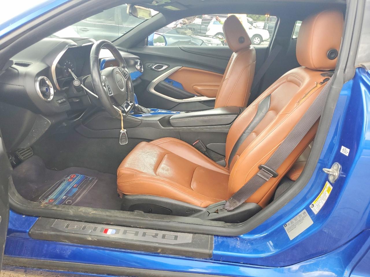 2016 Chevrolet Camaro Lt Синий vin: 1G1FD1RS4G0176450
