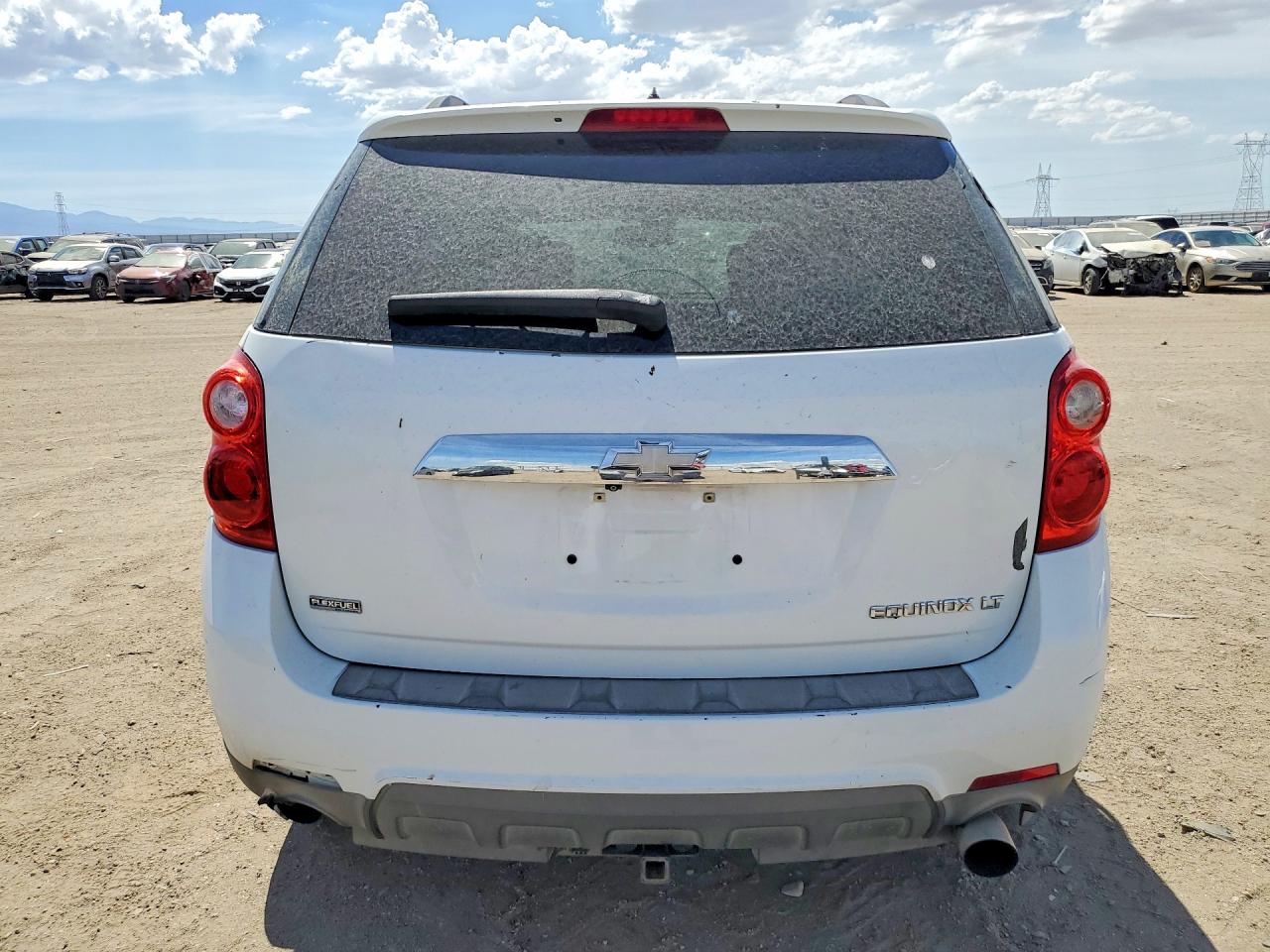 2011 Chevrolet Equinox Lt White vin: 2CNFLPE51B6384018