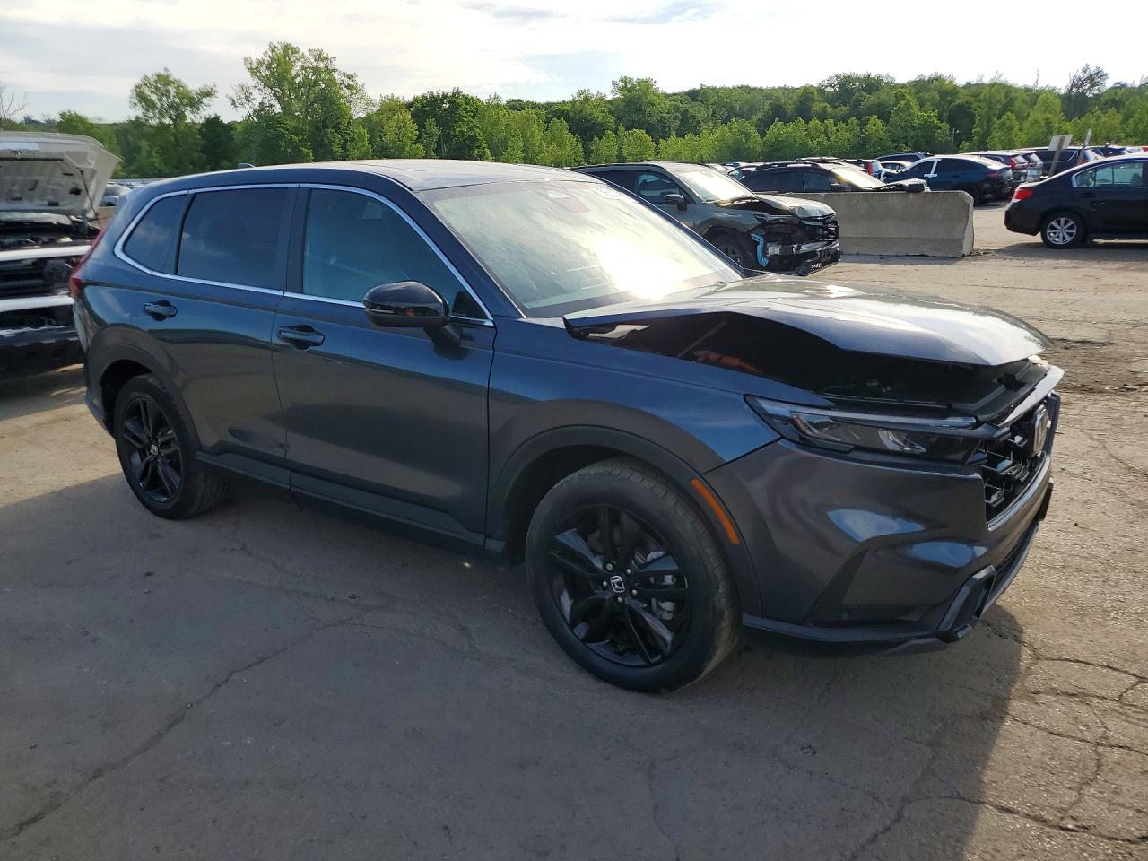 2025 Honda Cr-v Sport-l Gray vin: 2HKRS6H8XSH808201