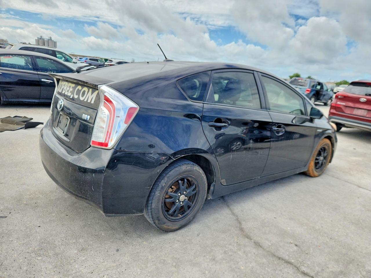 2012 Toyota Prius Three Black vin: JTDKN3DU8C1600613