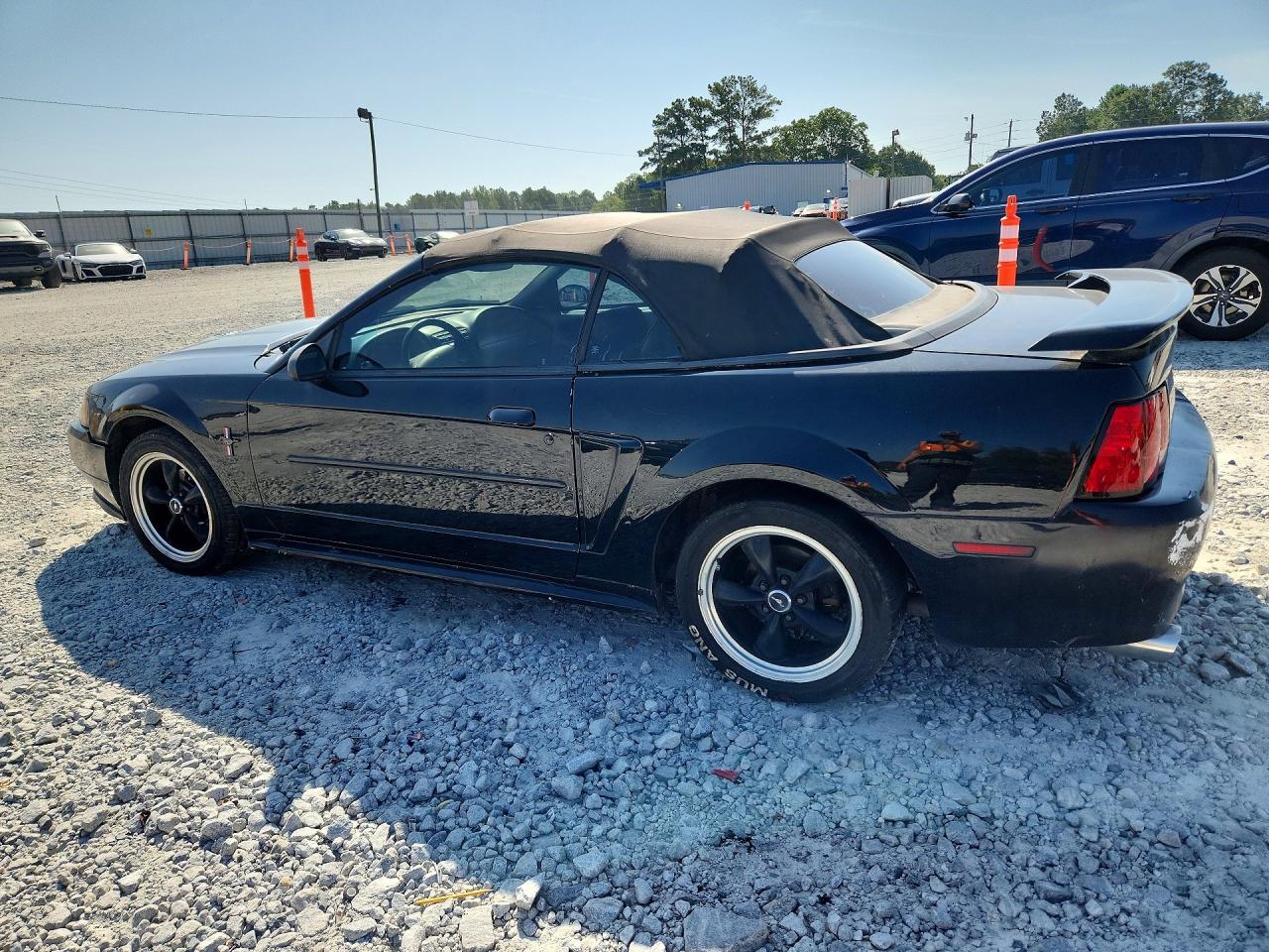 2003 Ford Mustang Black vin: 1FAFP44423F404970