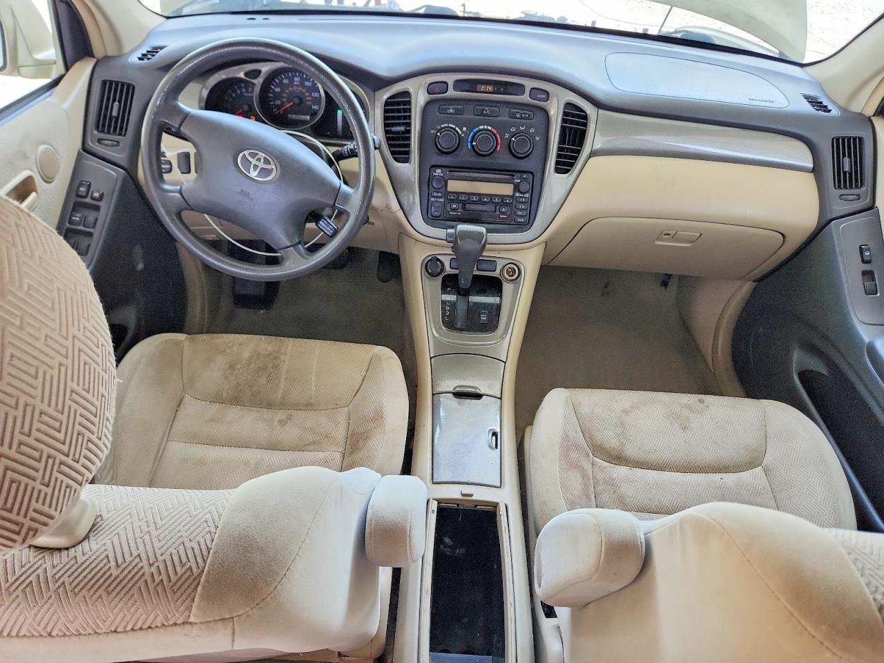 2003 Toyota Highlander Limited Gold vin: JTEGF21A730088965